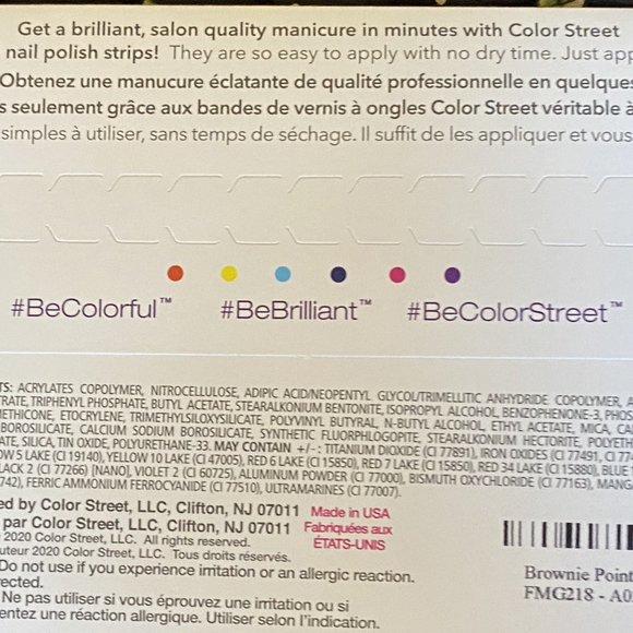 Color Street Nail Strips ~ Brownie Points - Picture 2 of 6